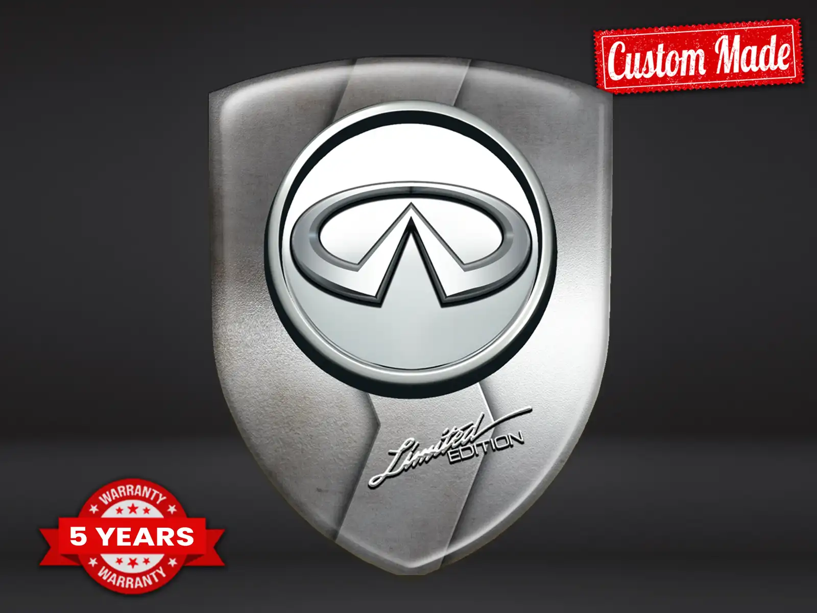 Infiniti Badge Max Durable Stylé Pro Édition Performance